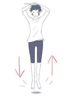 Jump exercise for osteoporosis