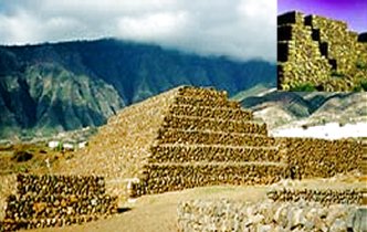 Pyramid in Guimar, Spain