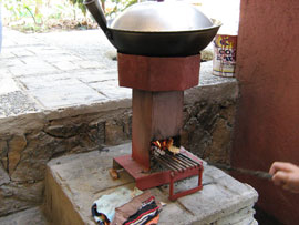 Rocket Stove Cooking