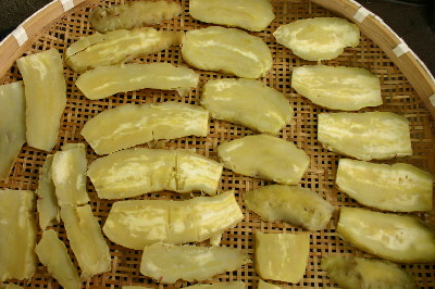 Dried Sweet Potatoes