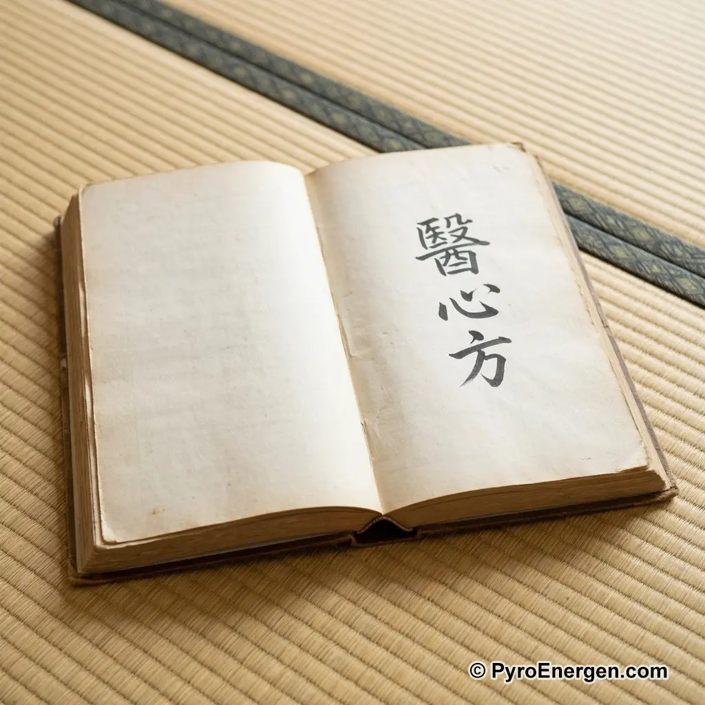 Ancient Japanese Medical Book