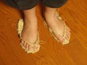 Straw Sandals