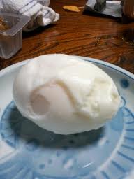 Waterish Boiled Egg