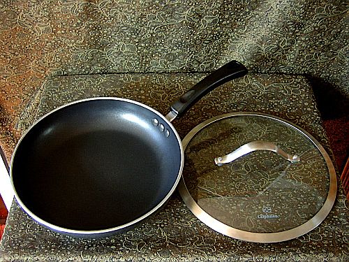Frying Pan with Glass Lid (Cover)