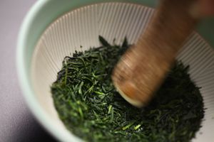 Green Tea Leaves