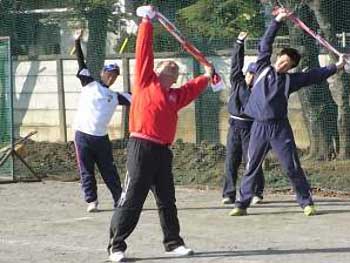 Elders Stretching