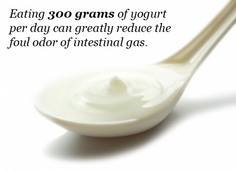 Eat 300 grams of yogurt per day
