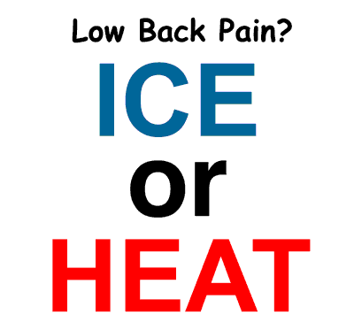 Ice or Heat for Lower Back Pain?