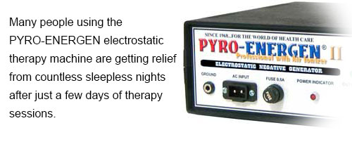 PYRO-ENERGEN Electrostatic Therapy Machine for Insomnia